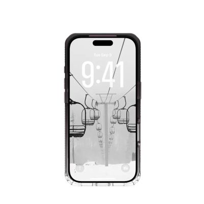 3. Urban Armor Gear Plyo Mobile Phone Case 16 cm (6.3") Black, Transparent