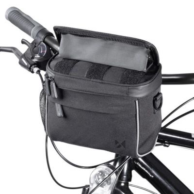 7. Wozinsky Handlebar Bag Bike Shoulder Bag Black (WBHBB-01)