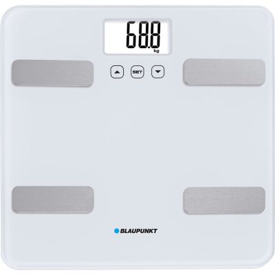 2. Blaupunkt BSM501 bathroom scale with tissue measurement function, white