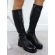 8. Women’s black platform boots Potocki 25-12729