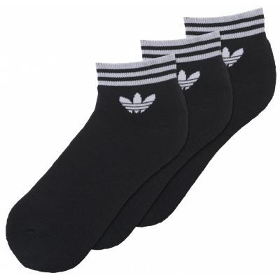 adidas ORIGINALS Trefoil Ankle Stripes socks 3pack AZ5523