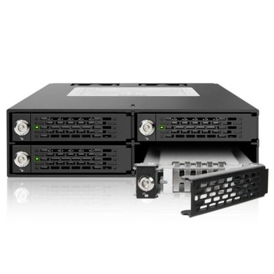 3. IcyDock Mounting Plate 4x6.3cm SATAI-III/SAS to 1x5.25" HDD/SSD