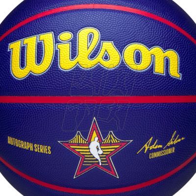 3. Wilson 2025 NBA All Star Auto Ball WZ4034101XB