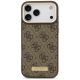 3. Guess 4G Logo Plate MagSafe Case for iPhone 17 Pro Max - Brown
