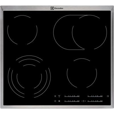 Electrolux EHF46547XK ceramic hob (4 cooking zones; black)