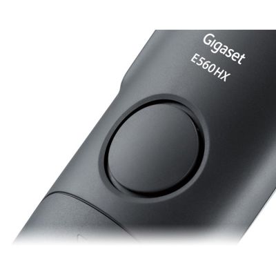 8. Gigaset E560 HX Cordless Telephone with Handsfree Kit, Gray