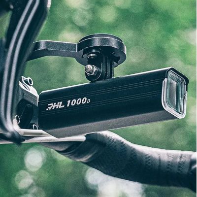 8. Rockbros RHL1500 Front Bike Light 5000mAh 1500lm IPX6 - Black