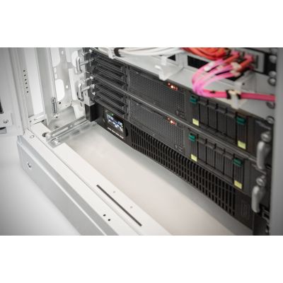 10. Digitus Online Rack UPS 19" LCD, 2000VA/2000W, 4x12V/9Ah, 8xC13, USB, RS232, RJ45