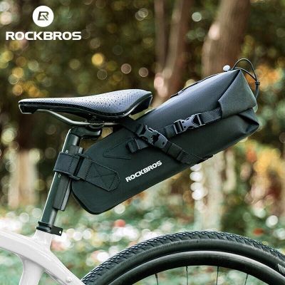 5. Rockbros 30130061001 Bicycle Saddle Bag 3L - Black