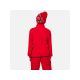 3. Rossignol Jr Strawpile Fleece Half-Zip Pullover, red