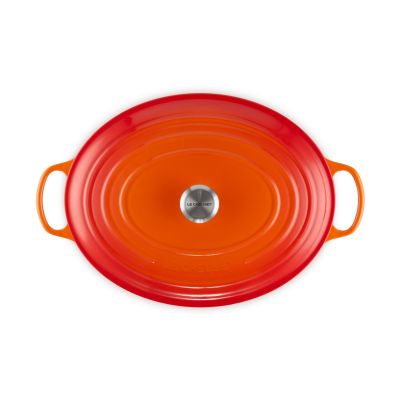 4. Le Creuset Signature Roaster 40cm Red Oven