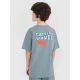 2. Boy's oversize T-shirt with print 4F 4FJWSS25TTSHM1914-46S