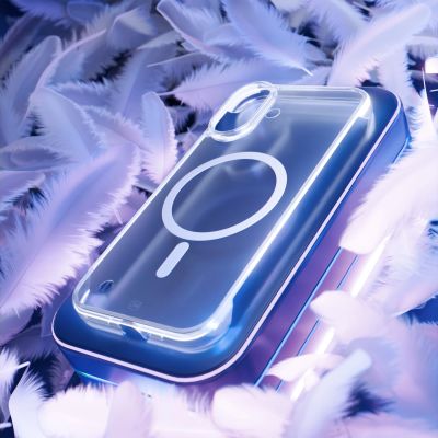 5. 3mk Just20g MagCase for iPhone 16 - transparent