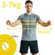5. RUBBER EXERCISE TAPE POWER BAND YELLOW REA TAPE