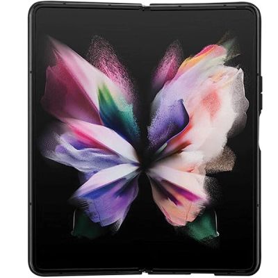 6. Guess Glitter Script case for Samsung Galaxy Z Fold 5 - black