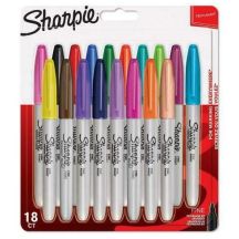 Sharpie Fine marker 18 pcs. Fine tip Multicolor