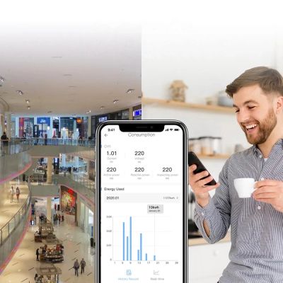 3. Sonoff SPM-Main smart switch Wi-Fi / Ethernet power meter