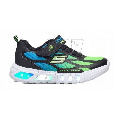 2. Skechers S Lights shoes: Flex-Glow-Dezlo JR 400016L-BBLM