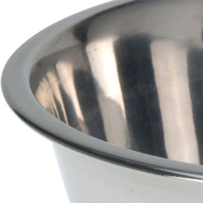 3. DOG BOWL STAINLESS STEEL 24CM