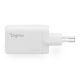 3. Digitus GaN II 67W Wall Charger | 2x USB-C, 1x USB-A | PD 3.0, QC 3.0 | White