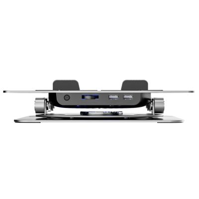 3. Wozinsky WDCX-X16-AS CoolBase RGB 360° cooling stand for laptop and tablet - silver