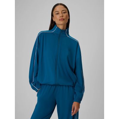 Women's loose sweatshirt without hood, quick-drying, 4F 4FRSS26TSWSF2982-46S