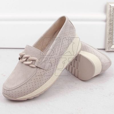 7. Filippo W PAW507A beige leather suede shoes