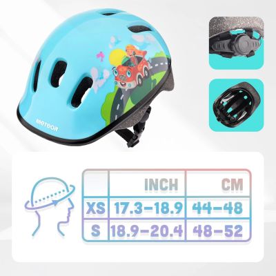 17. Meteor KS06 Firefighter Jr. 17441 Bicycle Helmet, Size S 48-52 cm