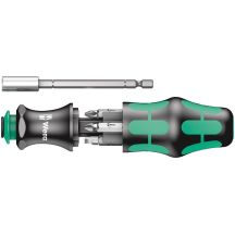 WERA 1/4" bit holder with magnet + 6 bits