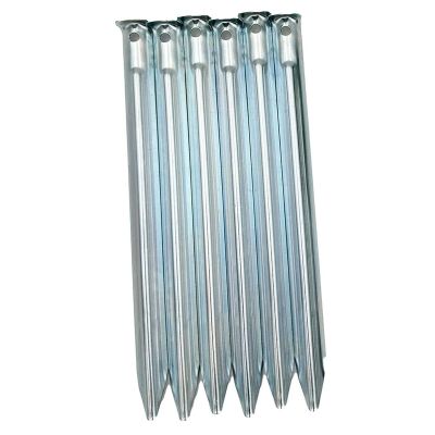 11. TENT PEGS 23CM SET 6 PCS METAL