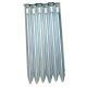 11. TENT PEGS 23CM SET 6 PCS METAL