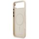 7. Karl Lagerfeld Karl & Choupette Pins MagSafe Case for iPhone Air - Beige