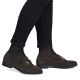 6. Women's brown suede leather loafers Rieker 46262-25