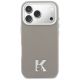 3. Karl Lagerfeld Karl Head Logo MagSafe Case for iPhone 17 Pro - Gray