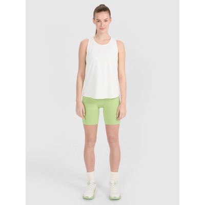 5. Women's quick-drying oversize training top 4F 4FWSS25TFSLF412-11S