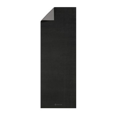 11. Gaiam Double-Sided Yoga Mat "GRANITE/STORM" 4 mm 61956
