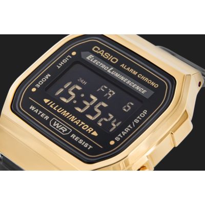 4. CASIO Vintage Men's Watch A168WEGB-1BEF + BOX