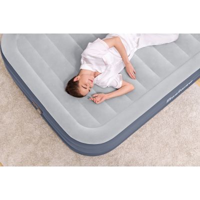 26. Bestway 67923/23 Air Mattress Double Mattress Gray, White Unisex