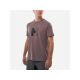 3. MILLET Kamet Map Ts Ss M purple plum men's t-shirt
