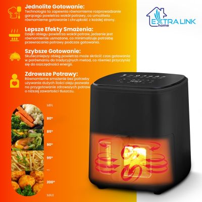 23. Extralink Home Sj-520 5L | Fryer | 5L
