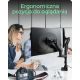 4. ICY BOX IB-MS702-T monitor holder/stand 144.8 cm (57") Desk Black