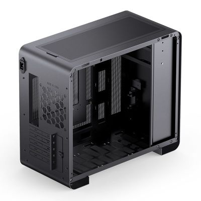 19. Jonsbo U4 Mini Mesh Micro-ATX Case - Black