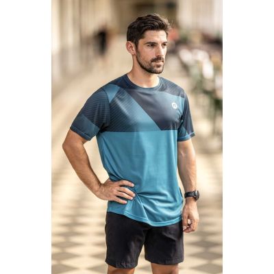 3. Rogelli RUSH running shirt blue S