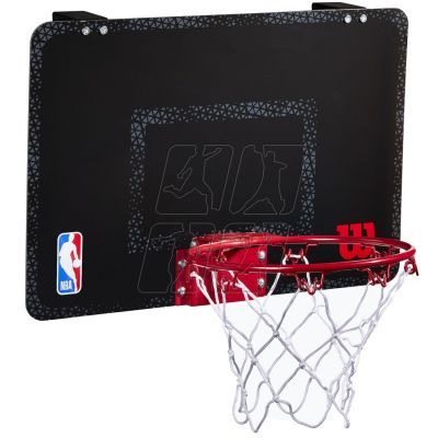 3. Wilson NBA Forge Team Mini Hoop WTBA3001FRGNBA mini basket