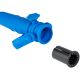 13. UMBRELLA MOUNTING BASE PLASTIC SCREW-IN BLUE