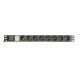 11. GEMBIRD 19" Rack Power Strip PDU EG-PDU-014-C14 1U, 10 A, 8 x SCHUKO, C14 Plug, 3 m Cable