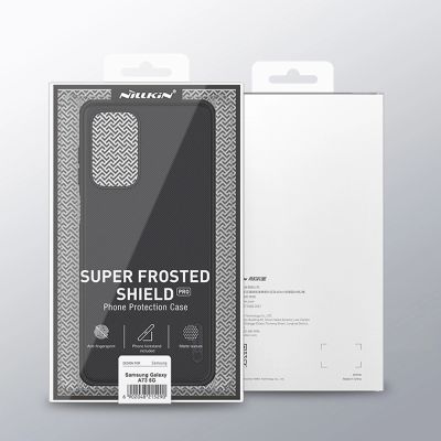 5. Nillkin Super Frosted Shield Pro durable case cover for Samsung Galaxy A73 blue
