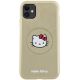 3. Hello Kitty Leather Kitty Head MagSafe case for iPhone 11 / Xr - gold