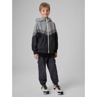 5. Boys' transition jacket 4F 4FJRSS26TJACM337-22S