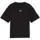 2. Puma Ess Centered Cat Logo Boxy Tee for Kids Black 685131 01